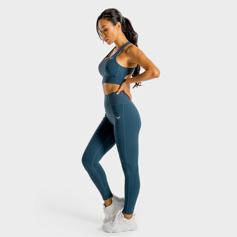 CORE LEGGINGS - BLUE